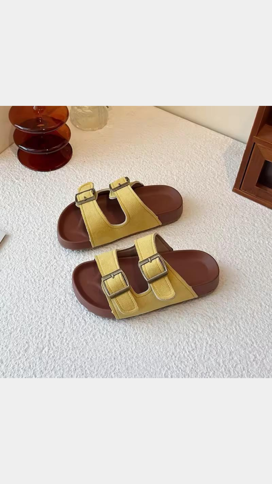 Double strap sandals