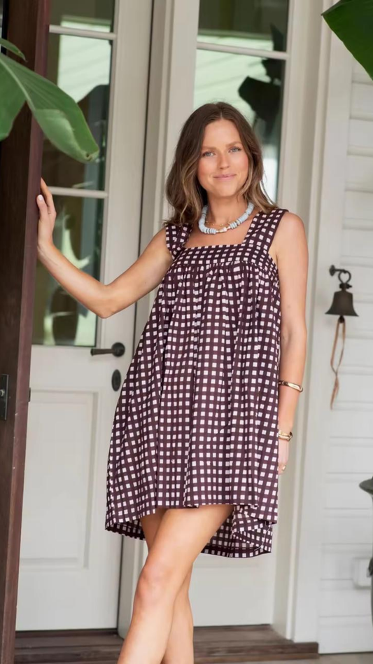 Plaid Anna Dress
