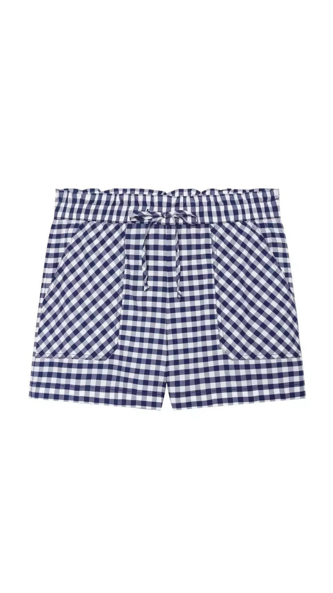 Plaid Shorts Set