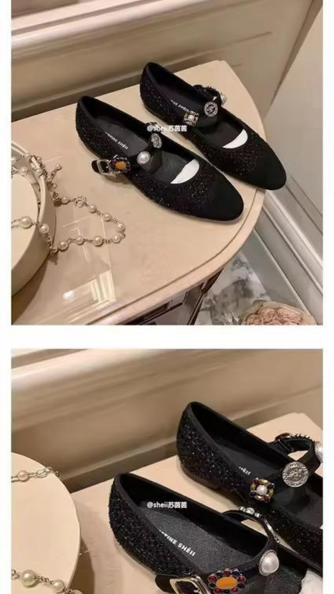 Victorian Ballet Flats