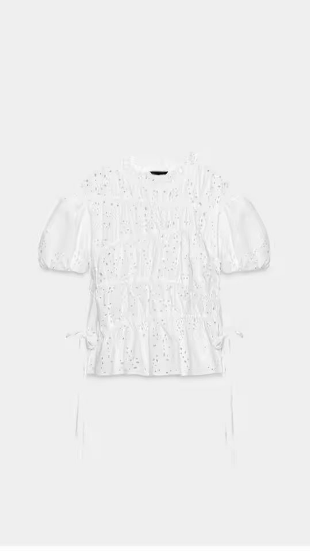 Cutwork Top & Skirt set