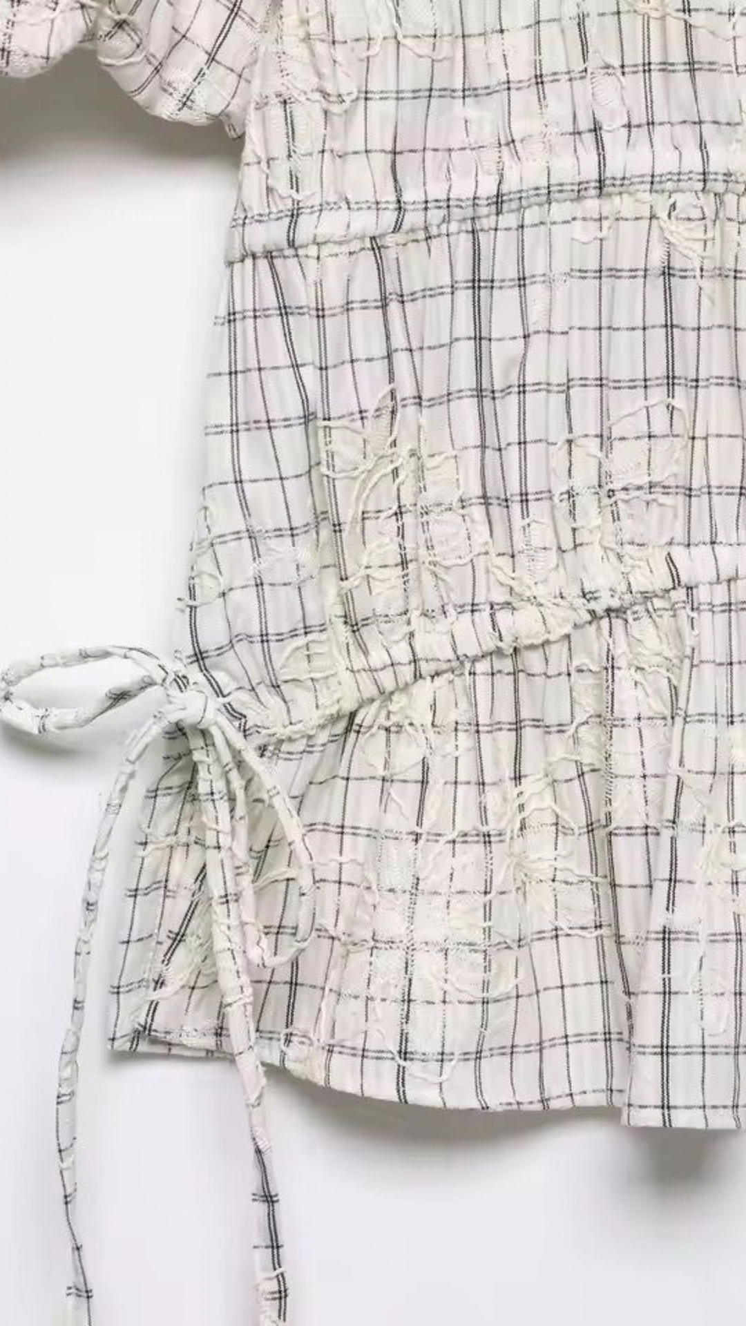 Embroidered Top & Flared Skirt Set