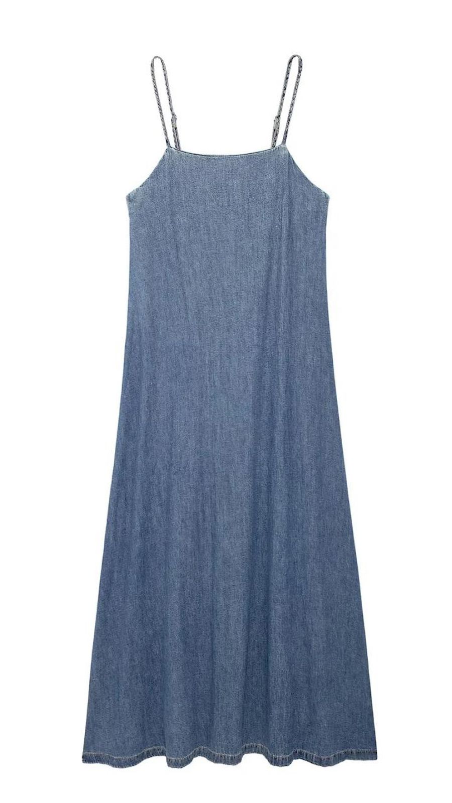 Long Denim Maxi Dress