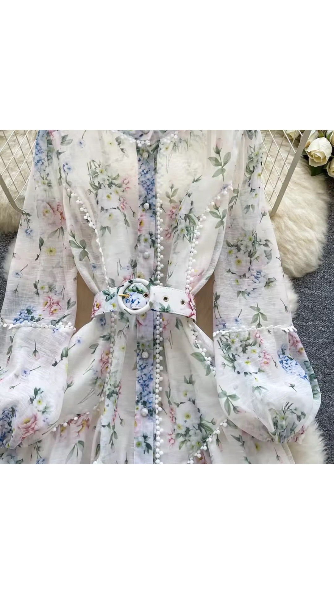 Lily belted dress