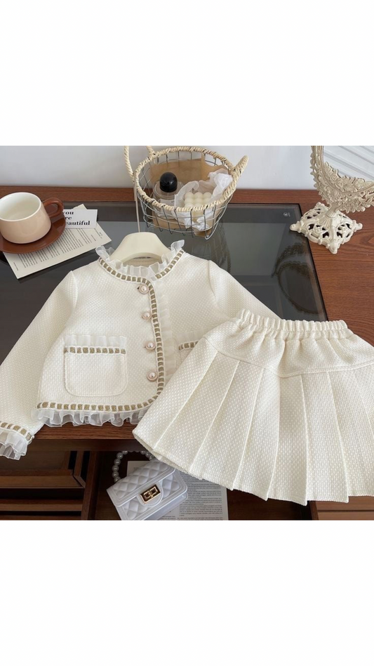 Frill Up Skirt Set
