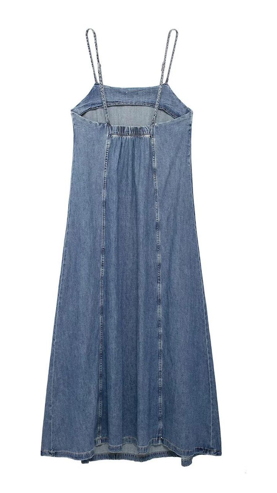 Long Denim Maxi Dress