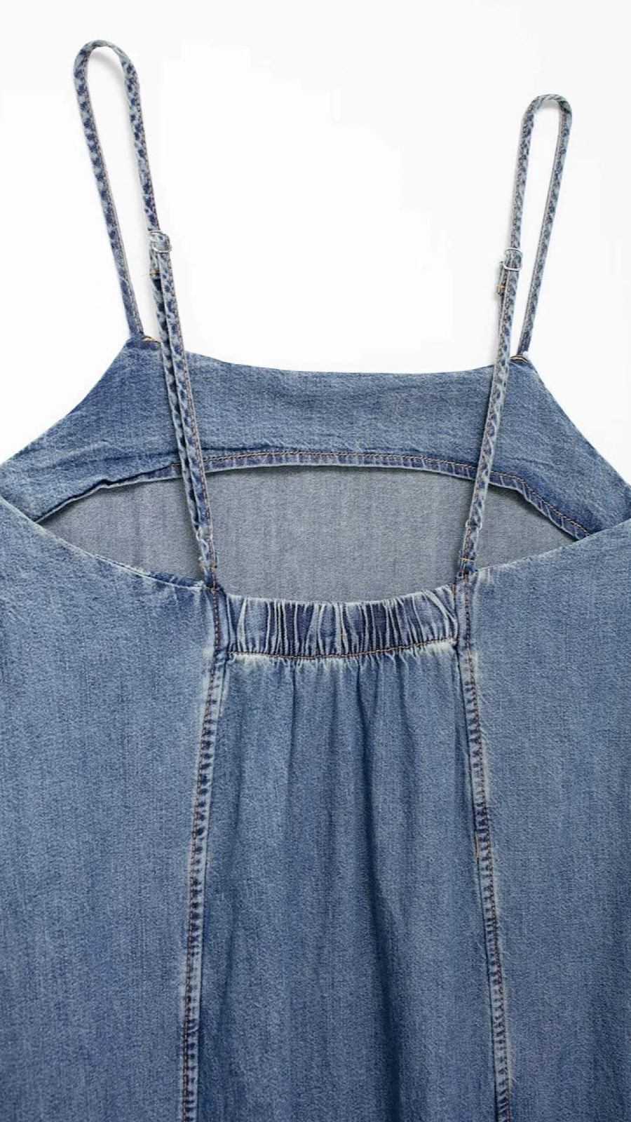 Long Denim Maxi Dress