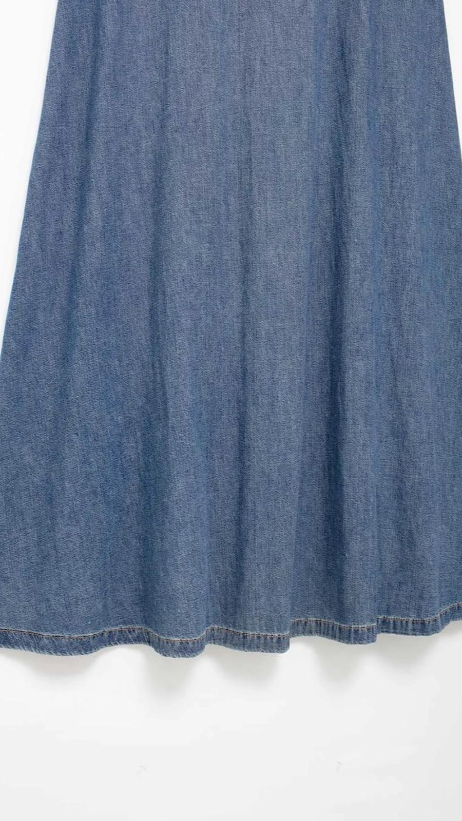 Long Denim Maxi Dress