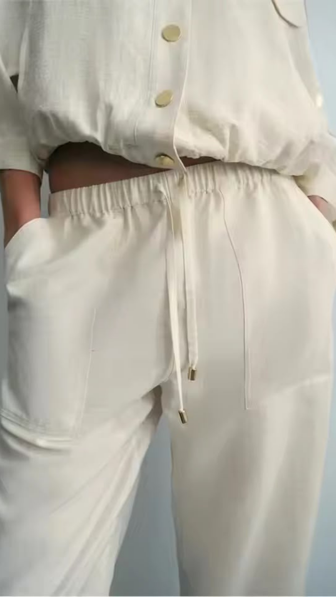 Buttoned shirt and pants