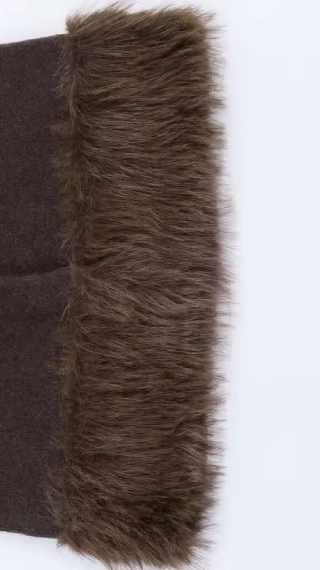 Fur Dress & Cardigan