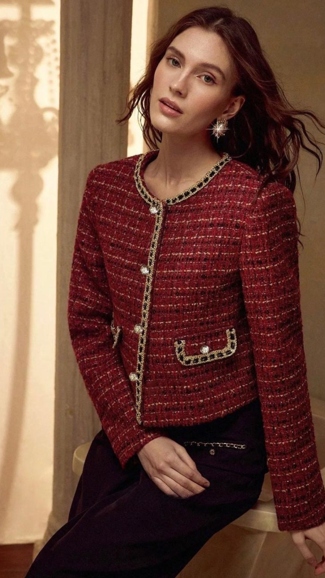 Tweed Princess Blazer