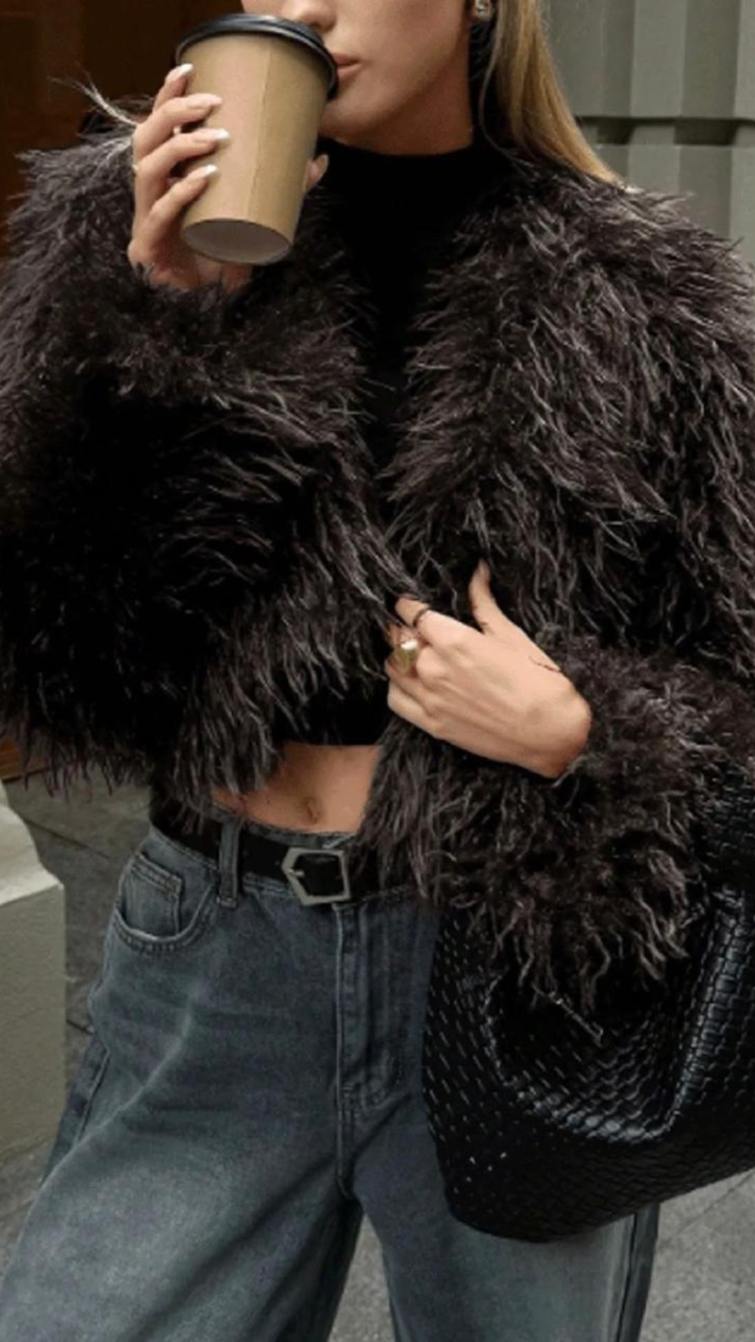 Fur Short Jacket