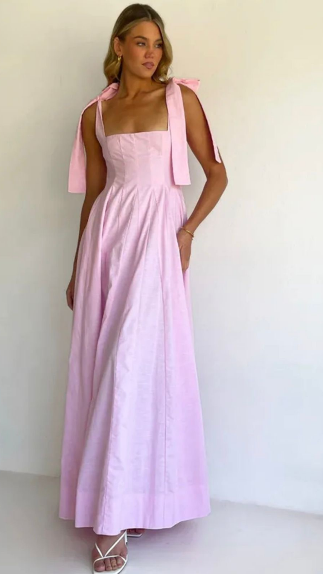 Knotted Long Dress
