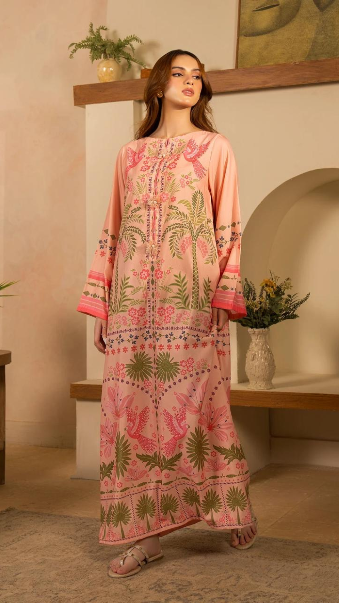 Printed Breezy Kurta & Dupatta Set