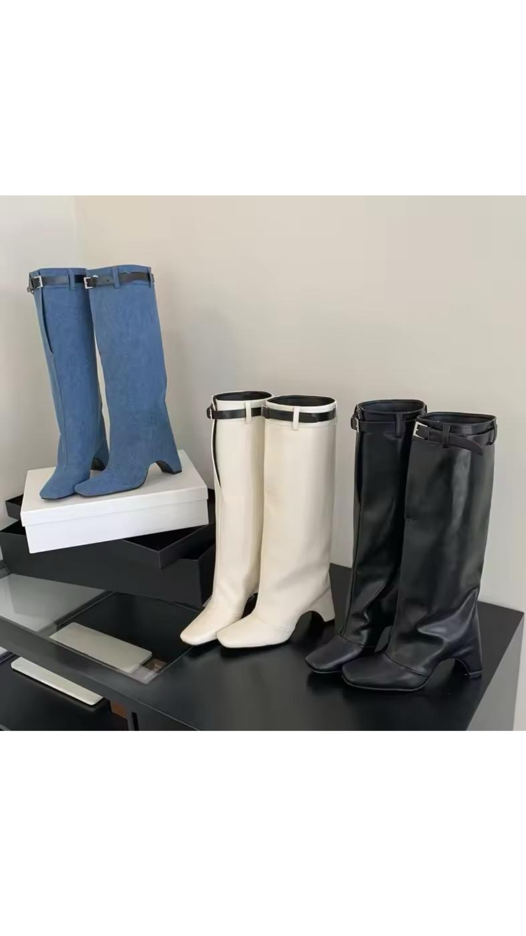 Belted Boots