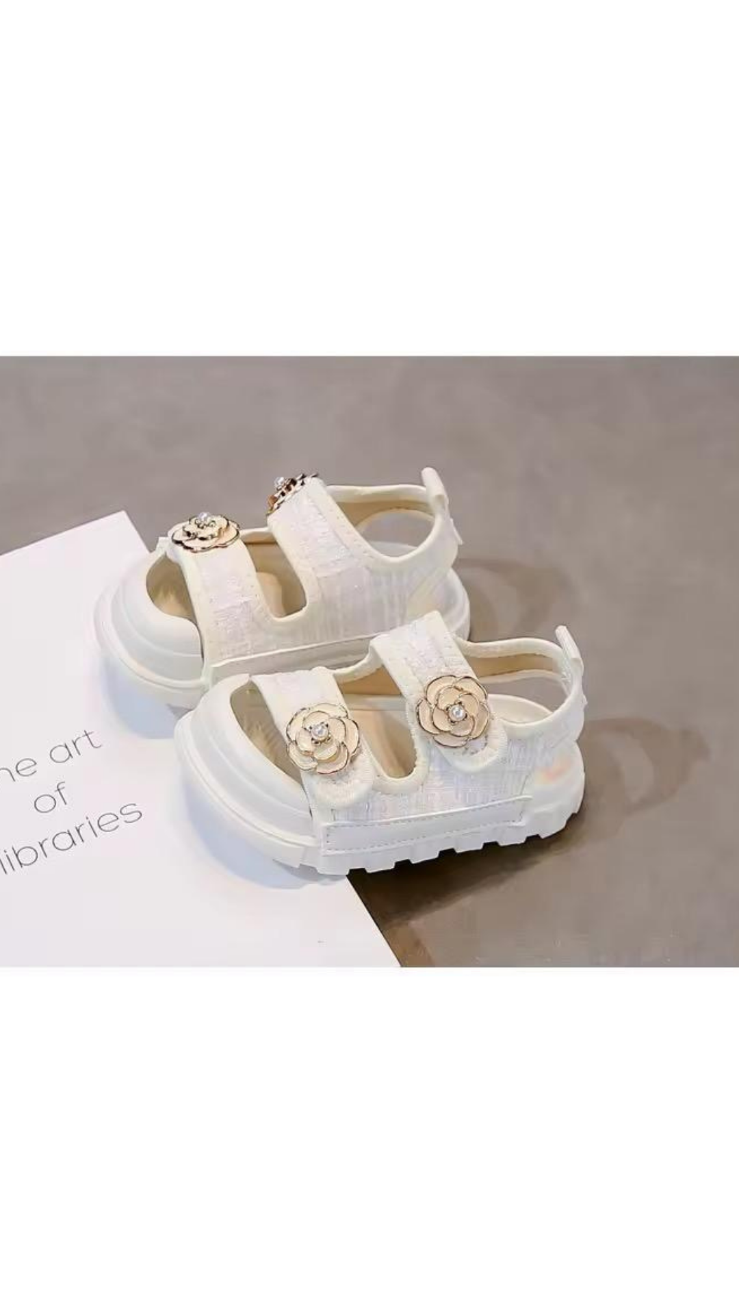 Floral Sandals Flat