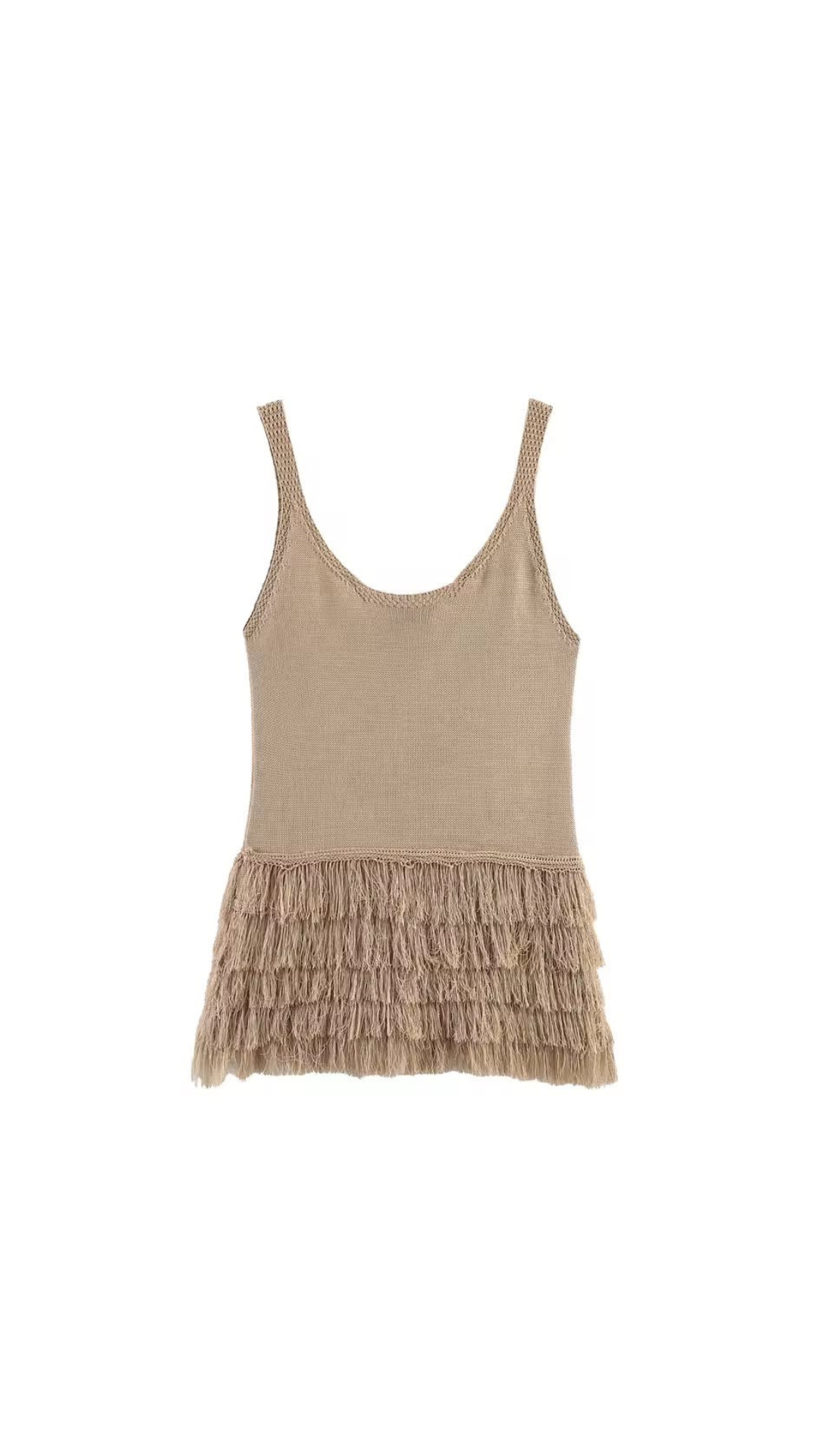 Fringed top