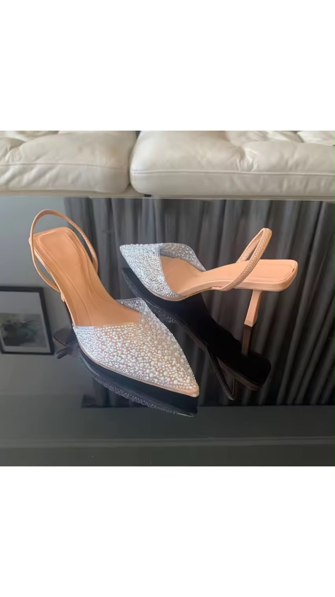 Pearl heels