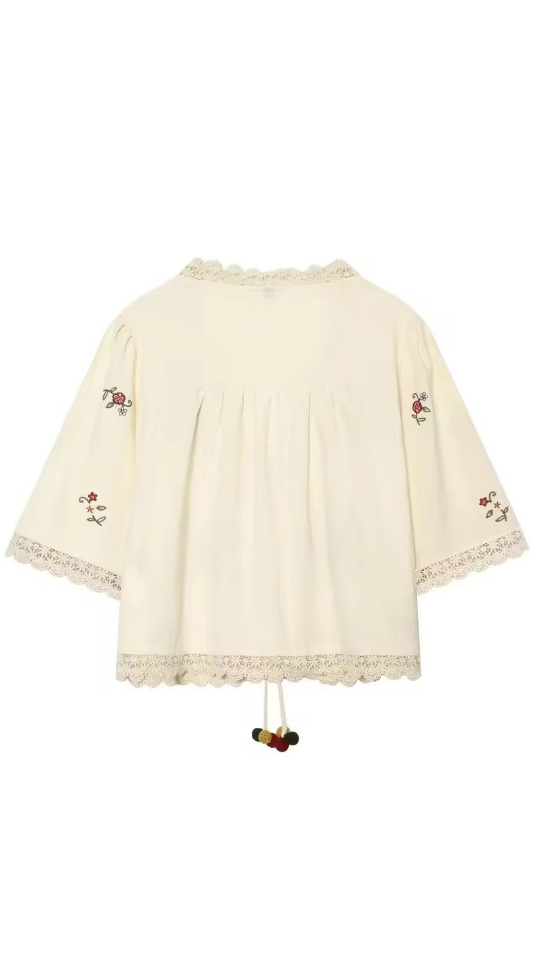 Embroidered top & Shorts set