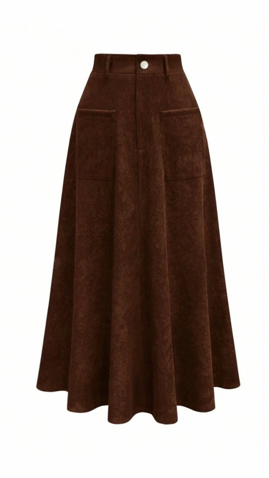Corduroy Skirt