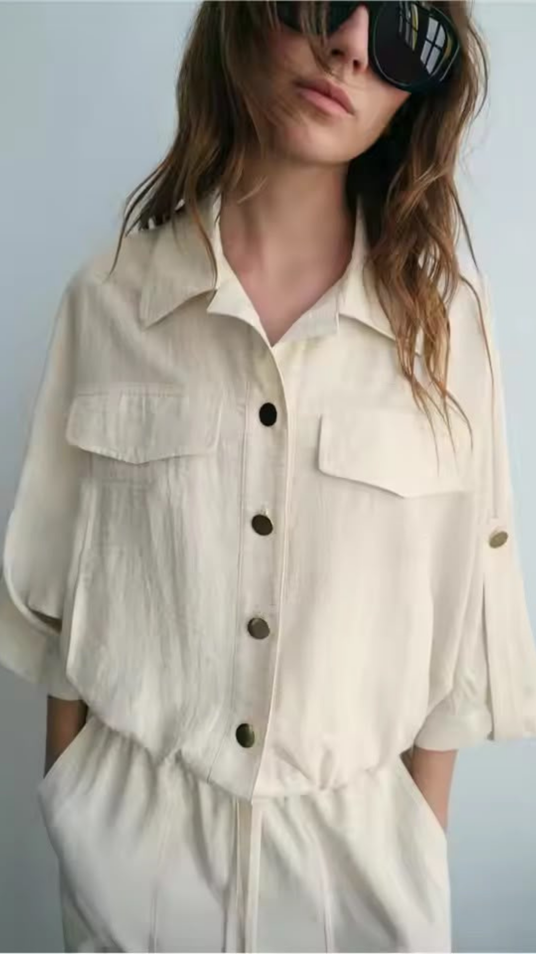 Buttoned shirt and pants