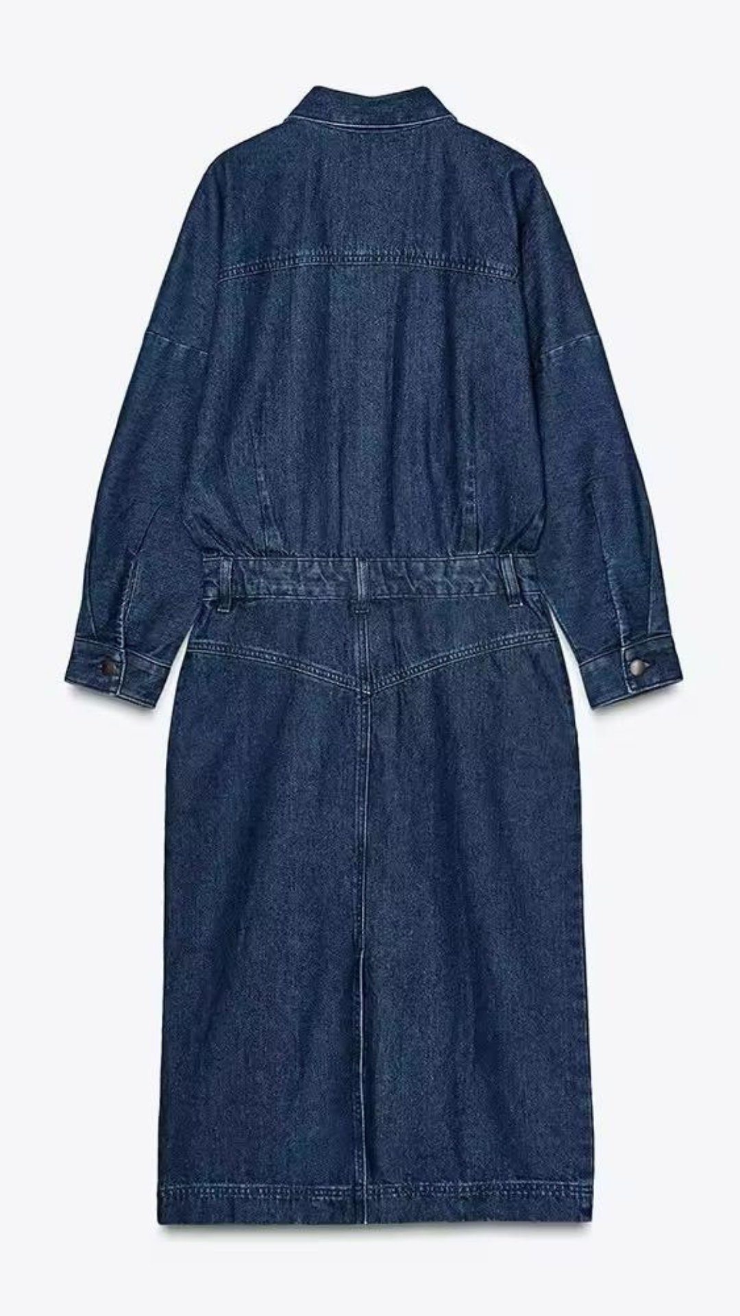 Denim Midi Dress