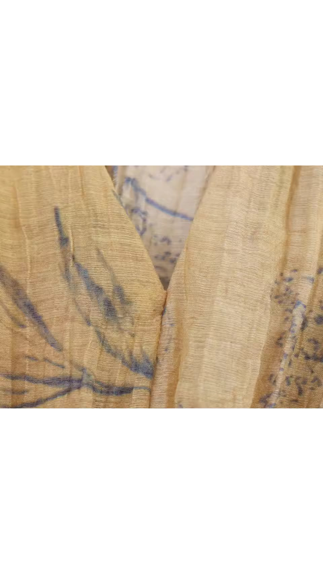 Printed cowl top
