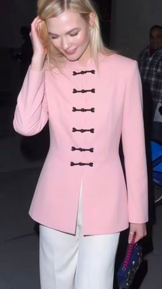 Solid blazer