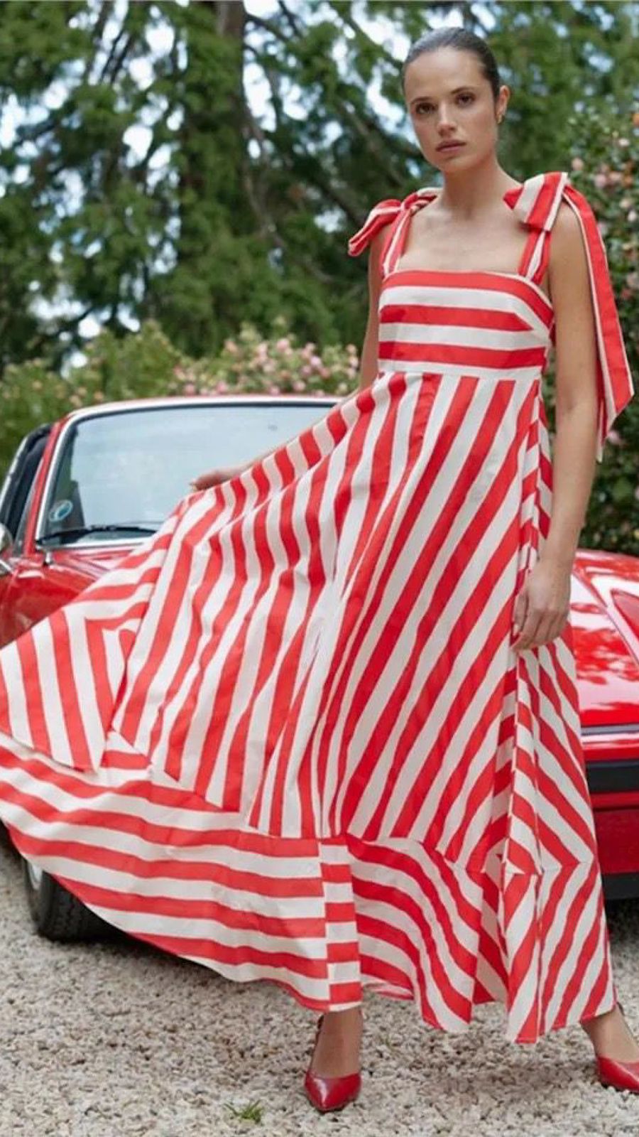 Striped Maxi Dress