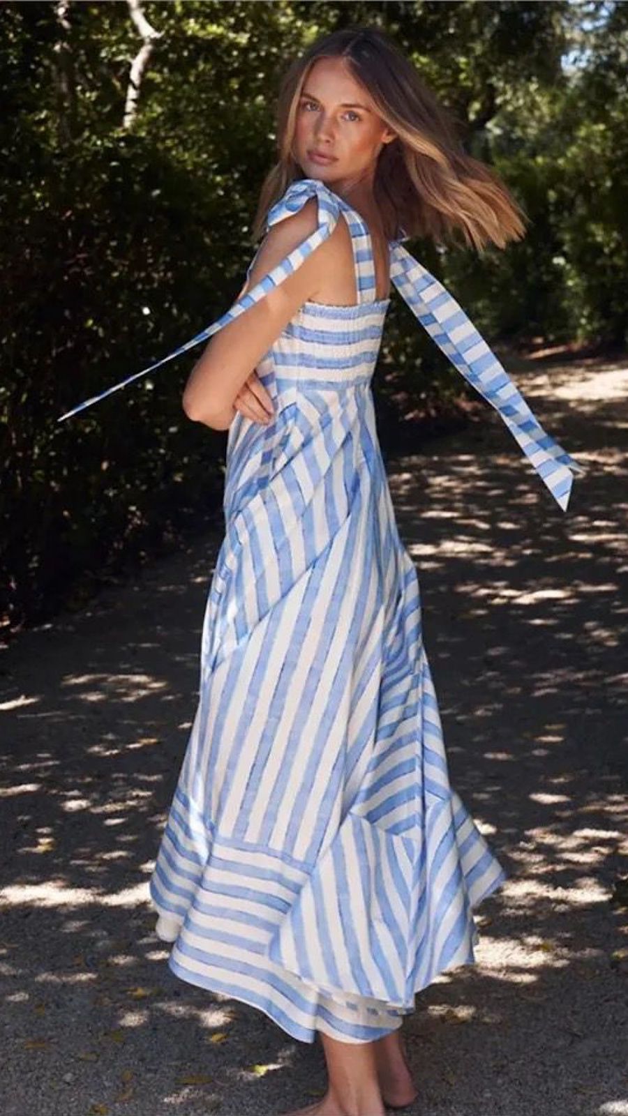 Striped Maxi Dress