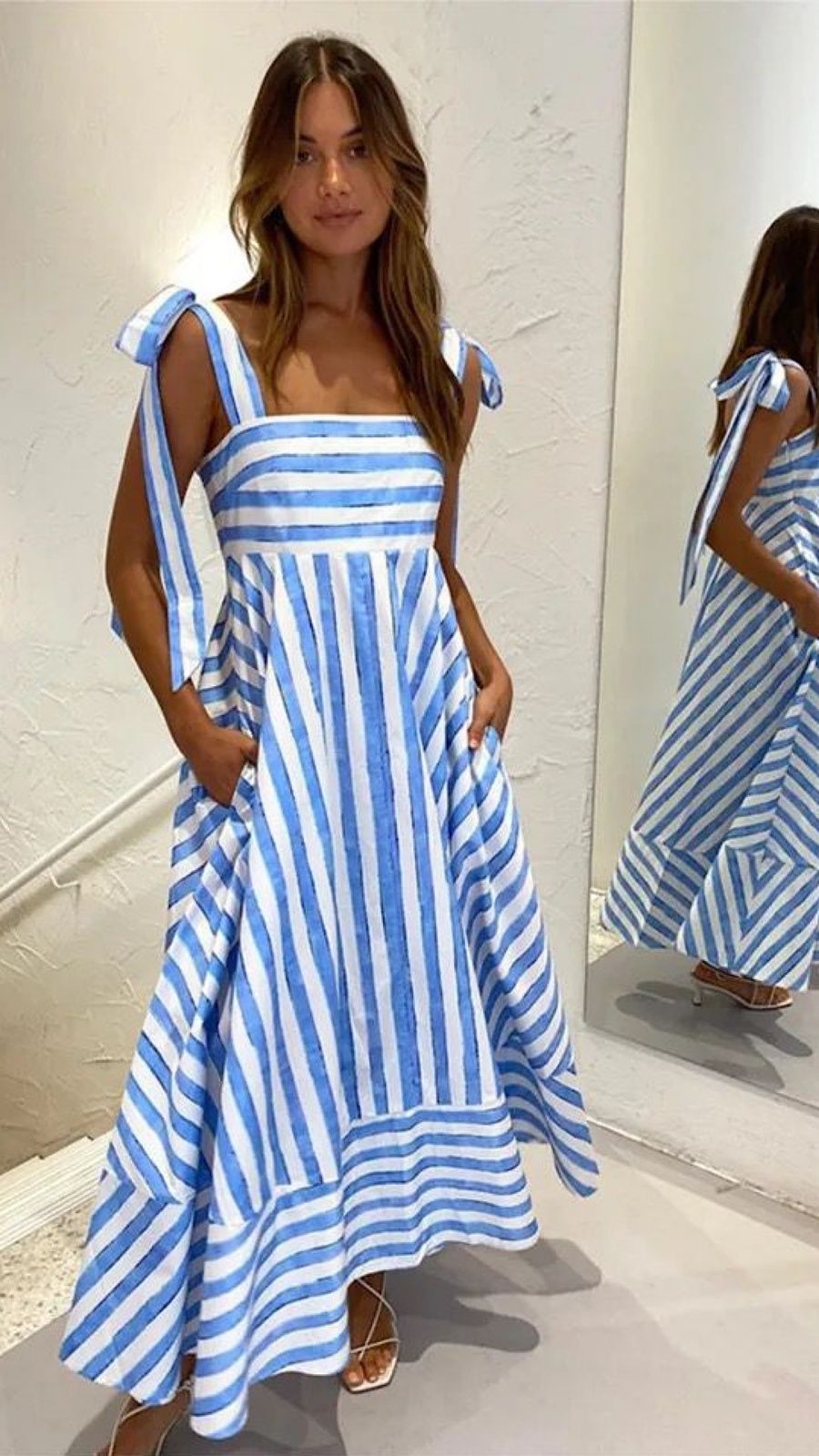 Striped Maxi Dress