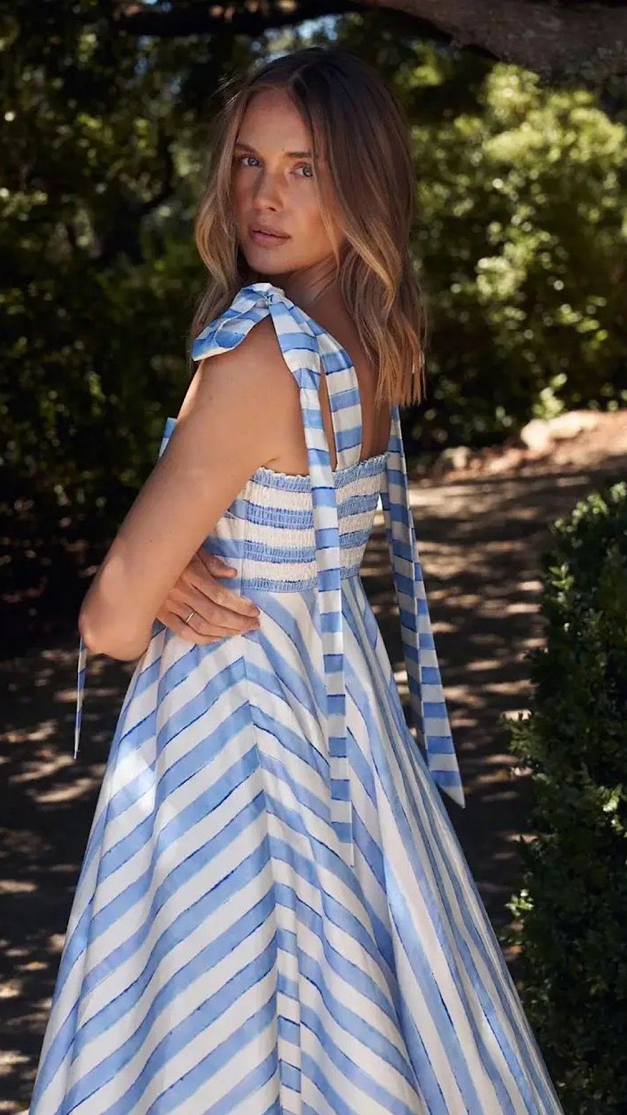 Striped Maxi Dress