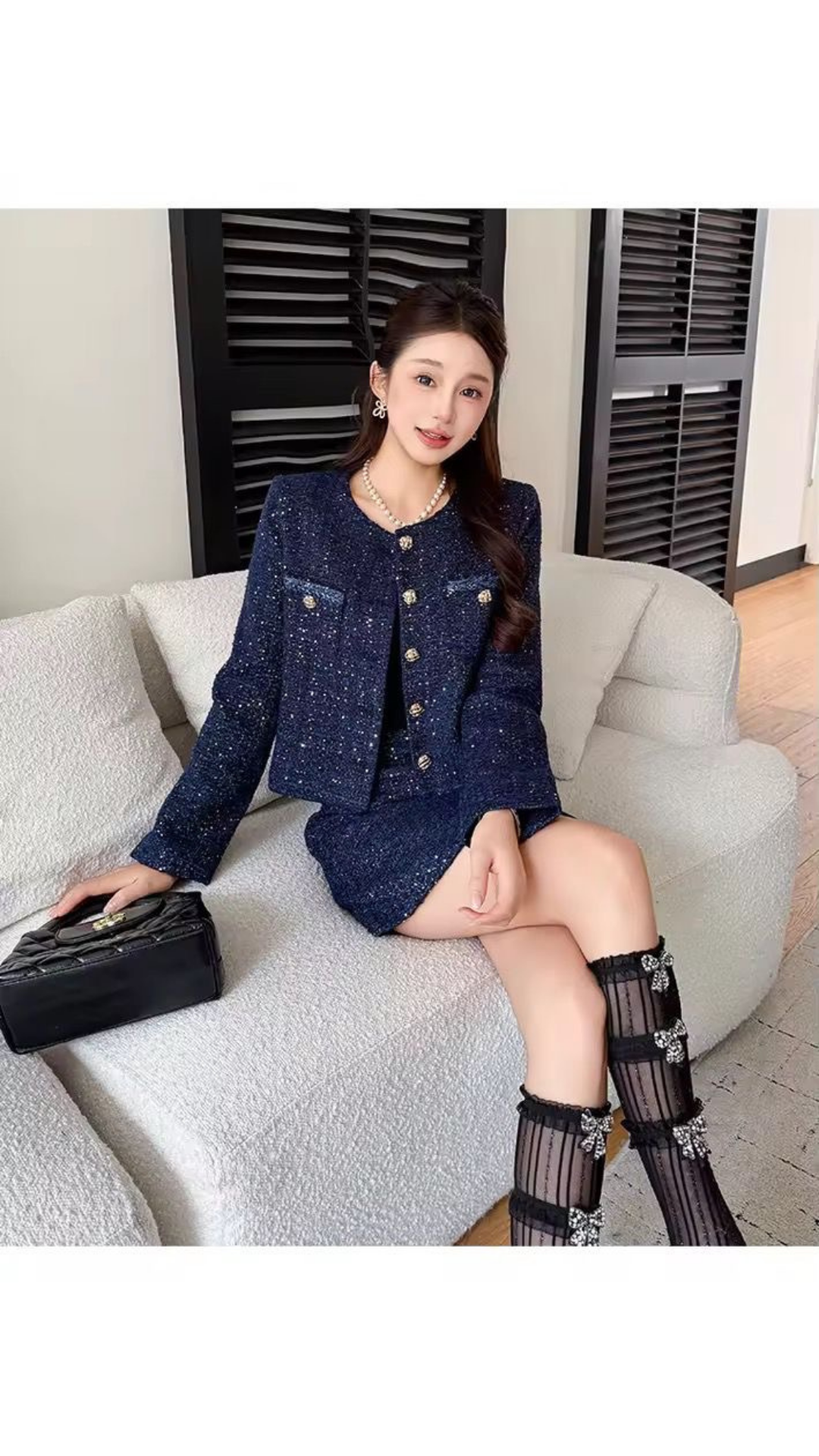 Viona tweed dress