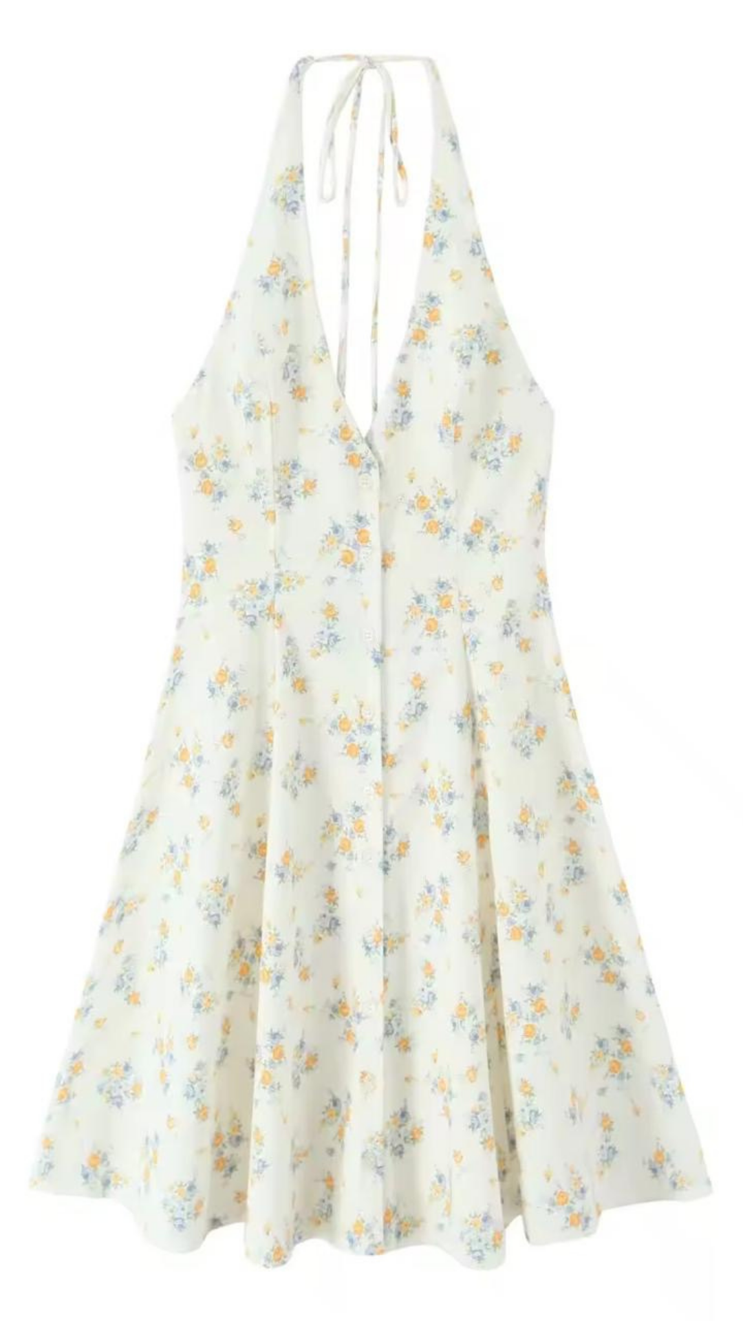 Flora Halter Dress
