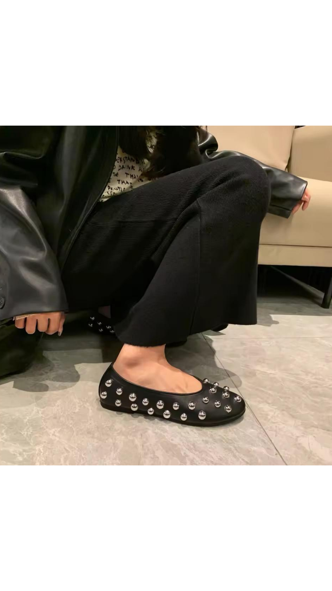 Studded ballets