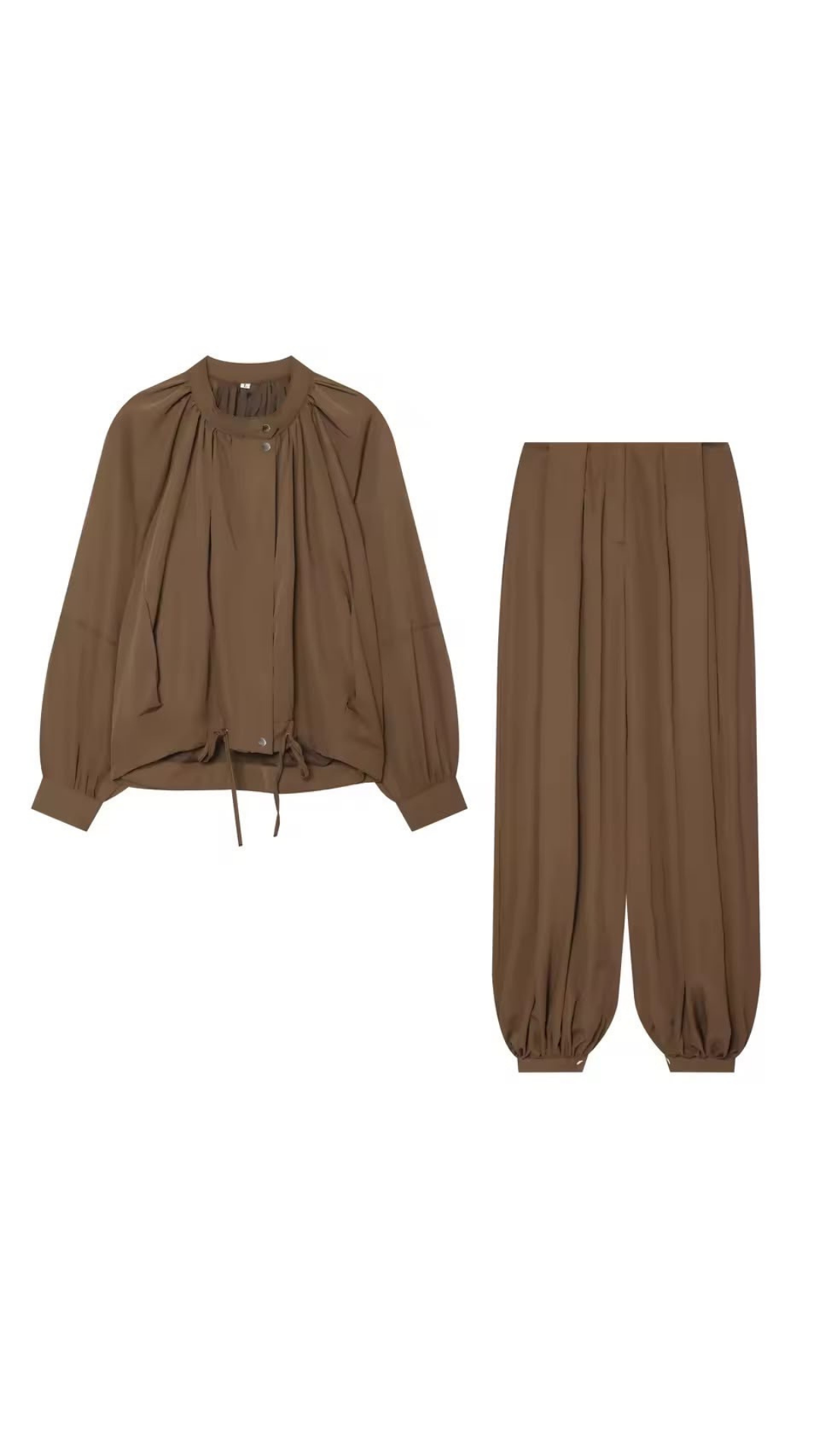 Stringed top and pants