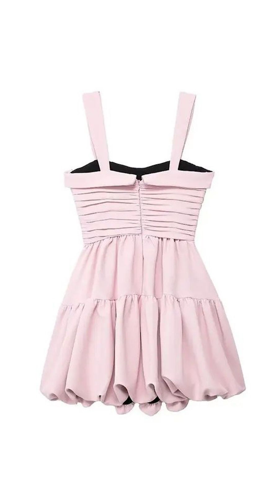 Ruched Balloon Dress