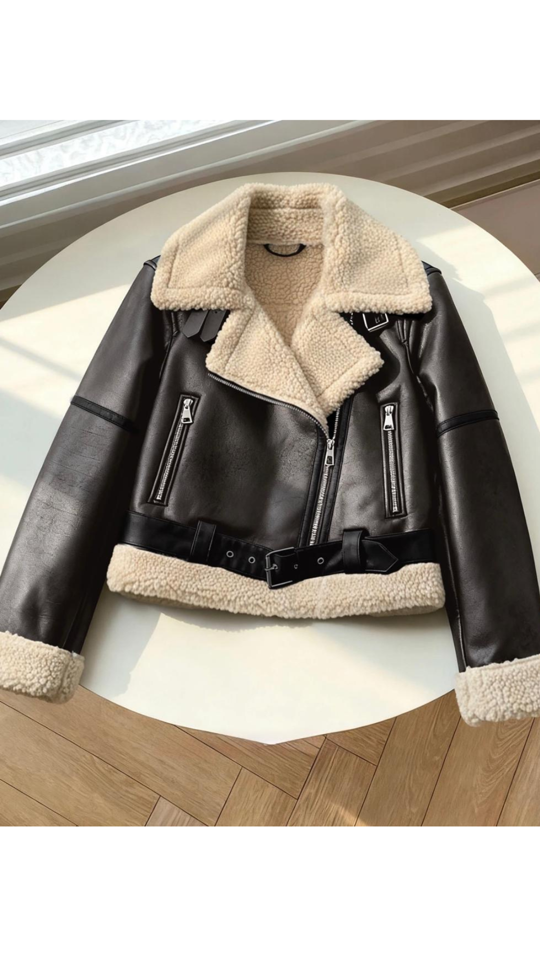 Punk Faux Leather Jacket