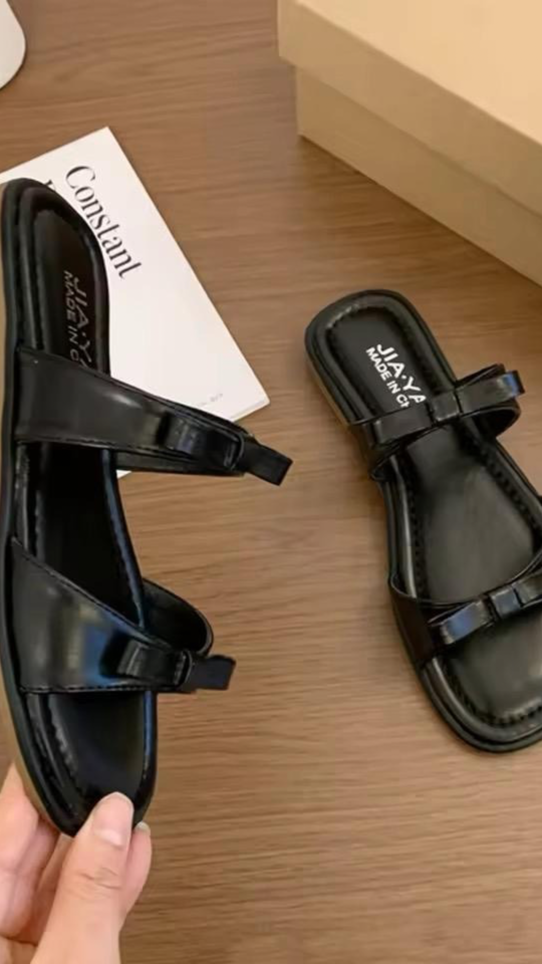 Double Bow Slippers