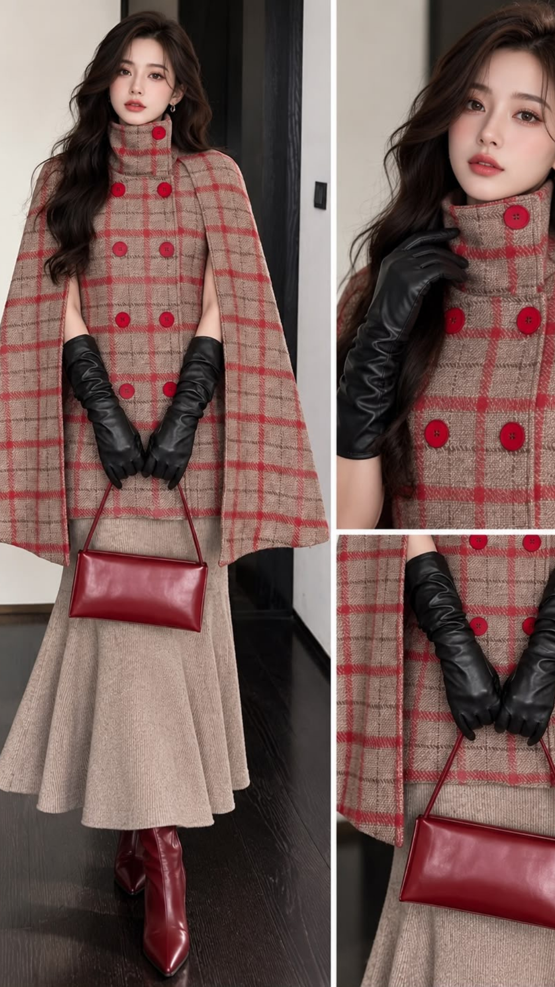 Plaid Dianna Coat