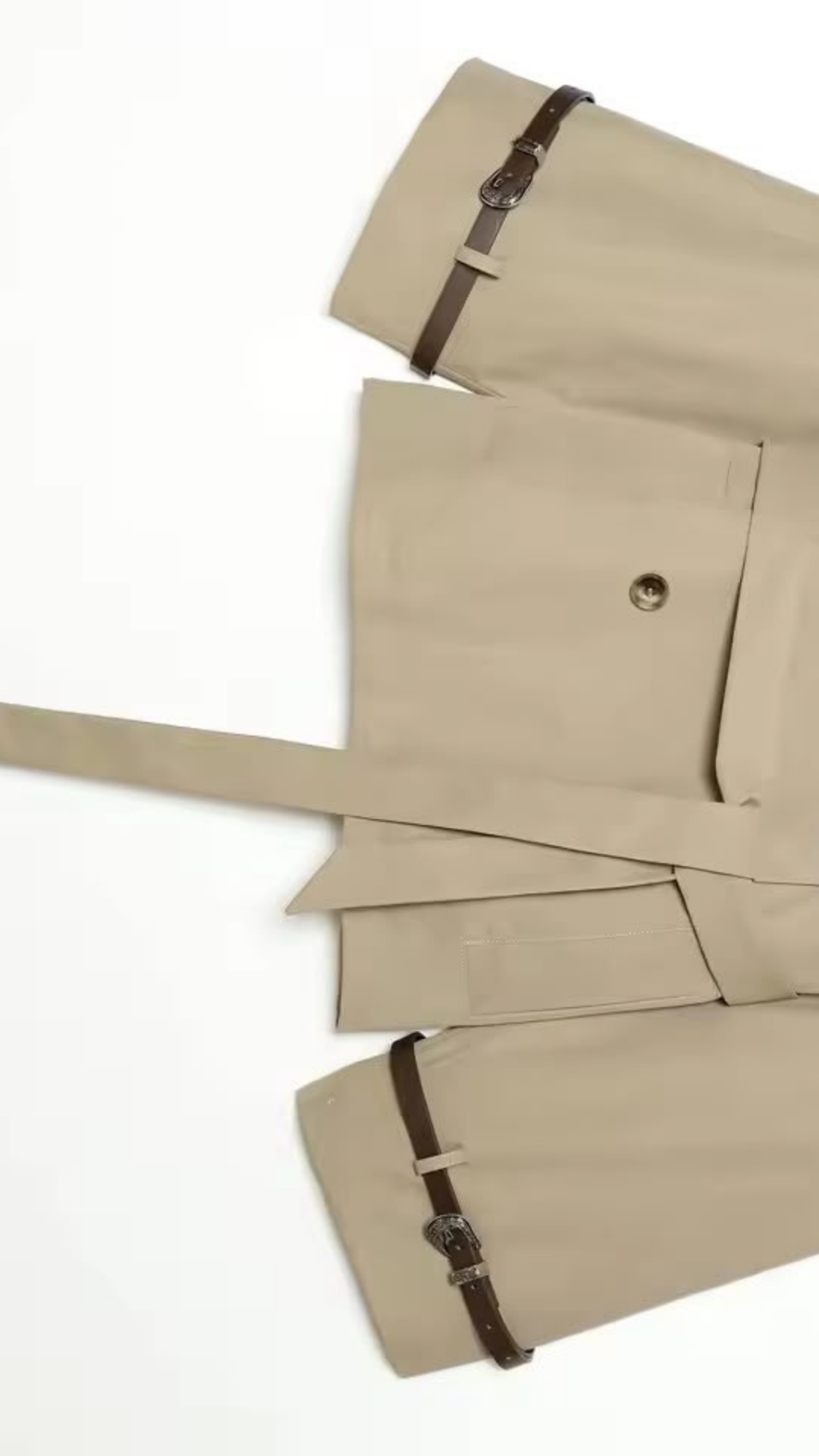 Quiet luxury trench