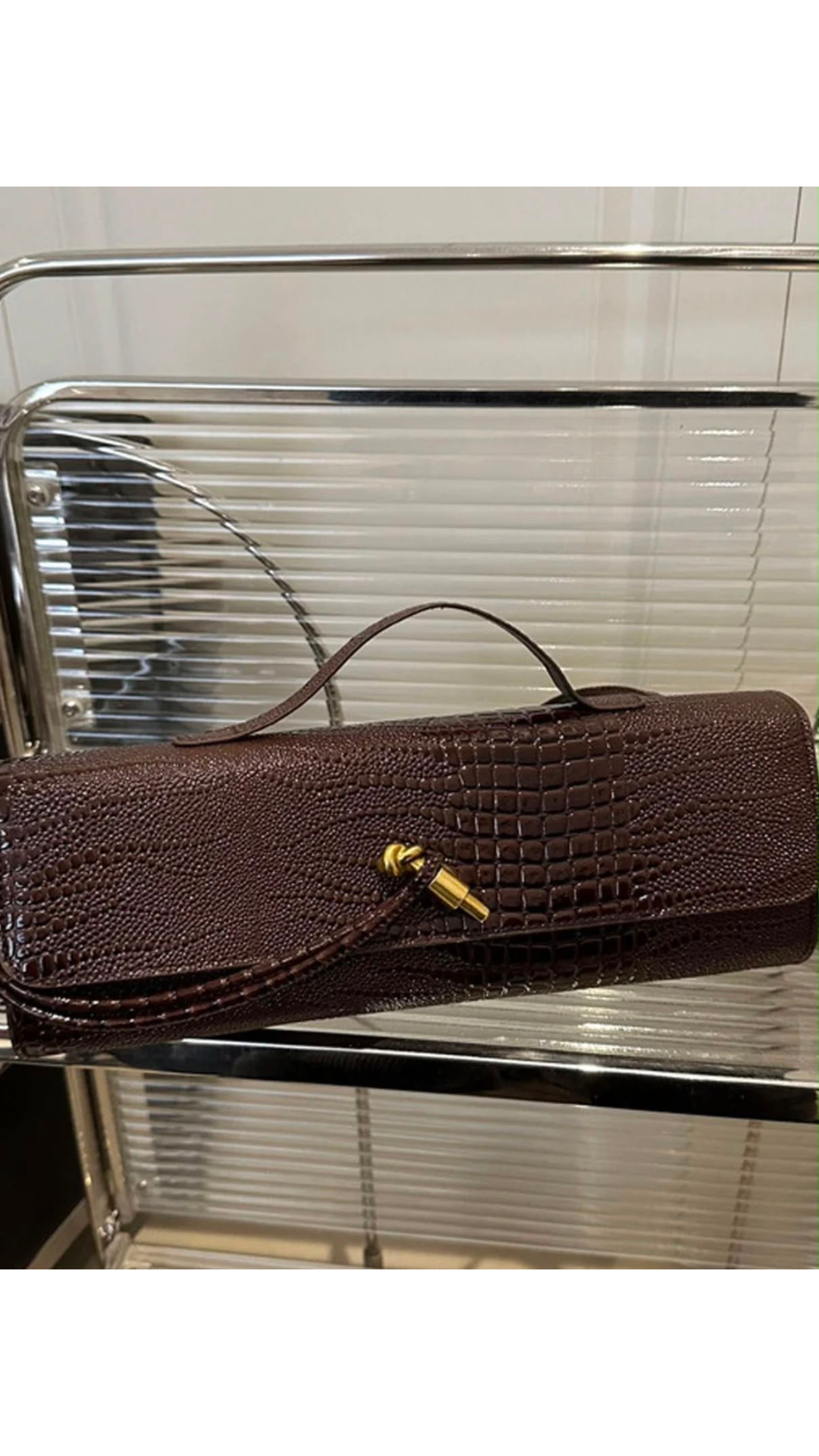 Long clutch bag