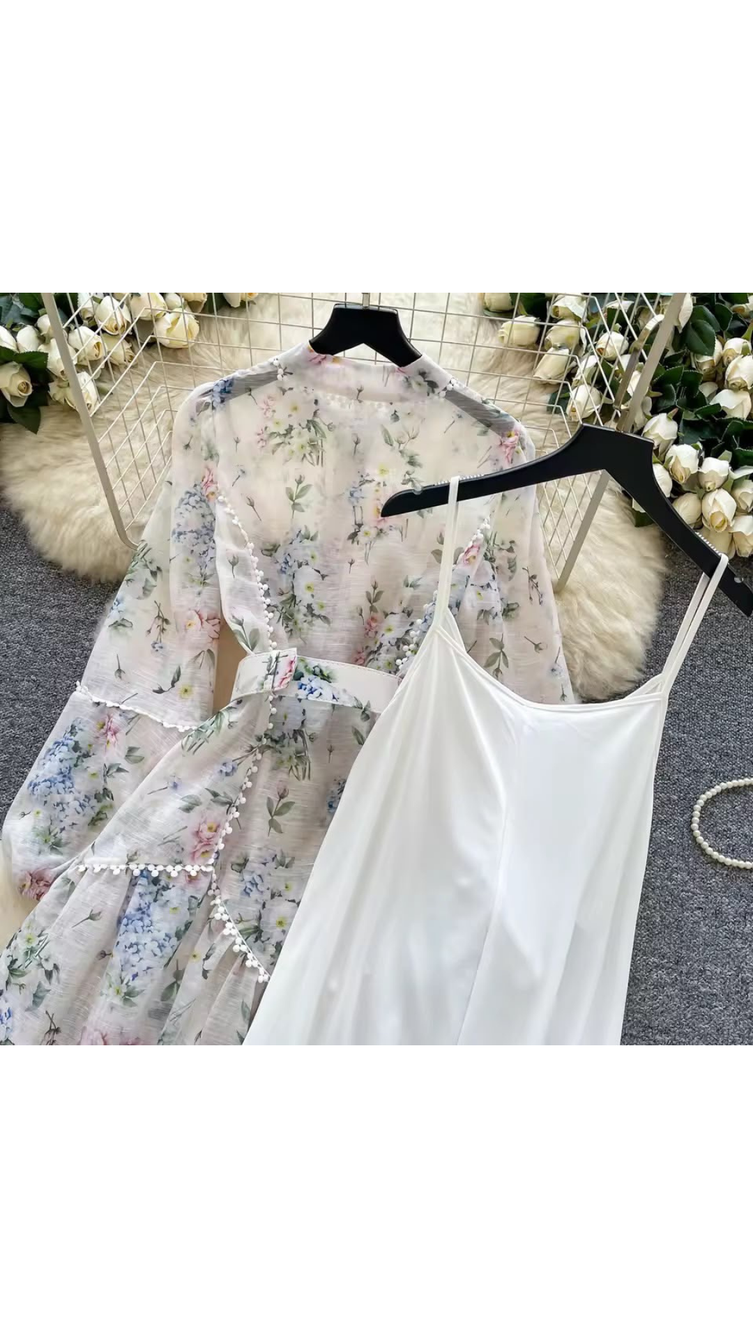 Lily belted dress