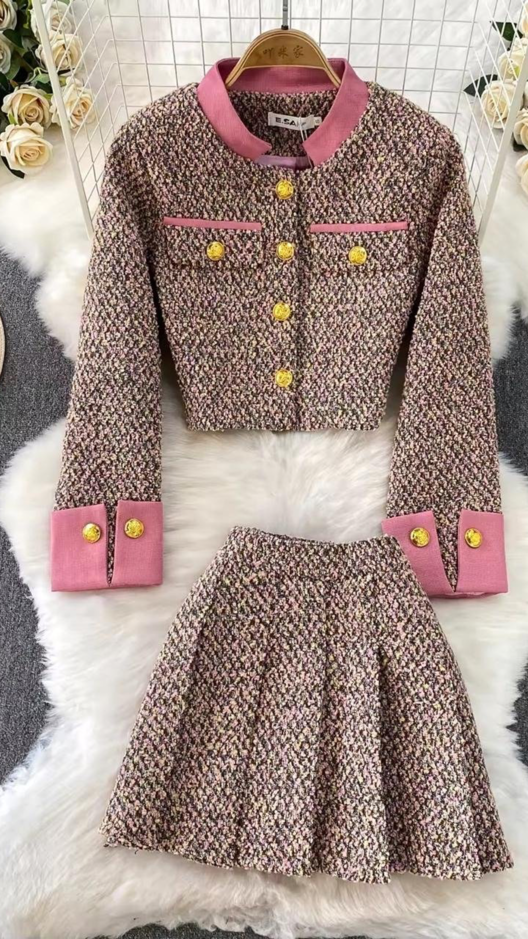 Mila Tweed Set