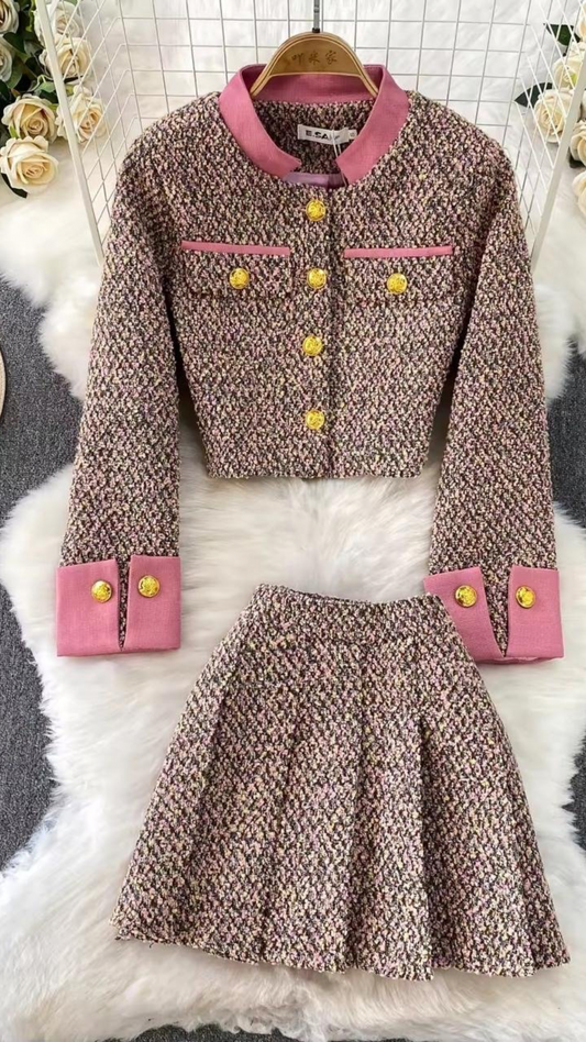 Mila Tweed Set