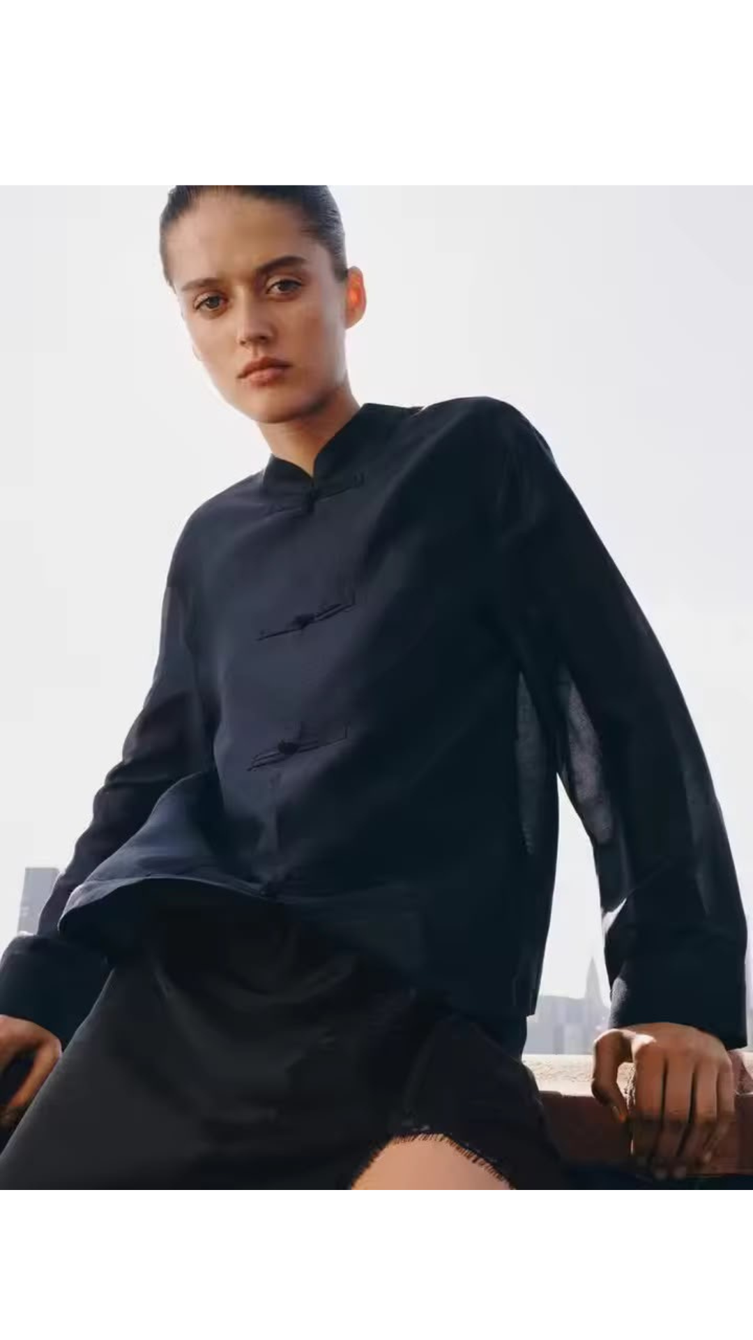 Chinese style top