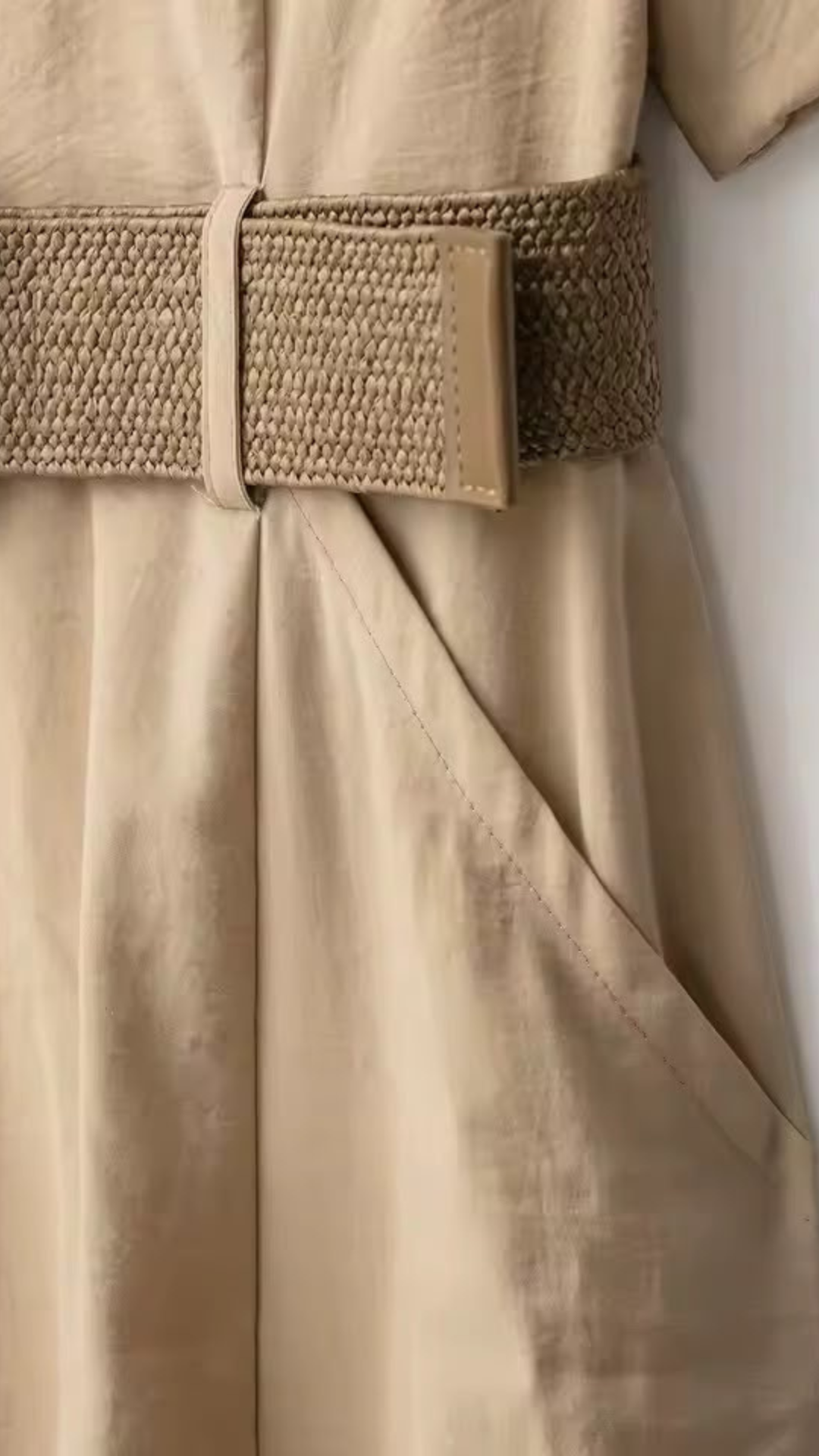 Belted Shirt Dress