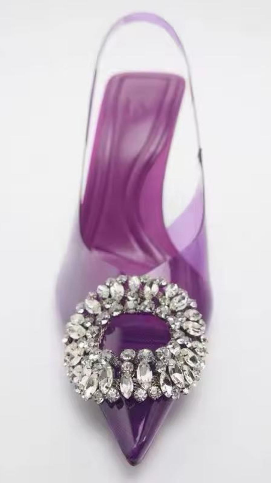 Embellished Buckle Heels