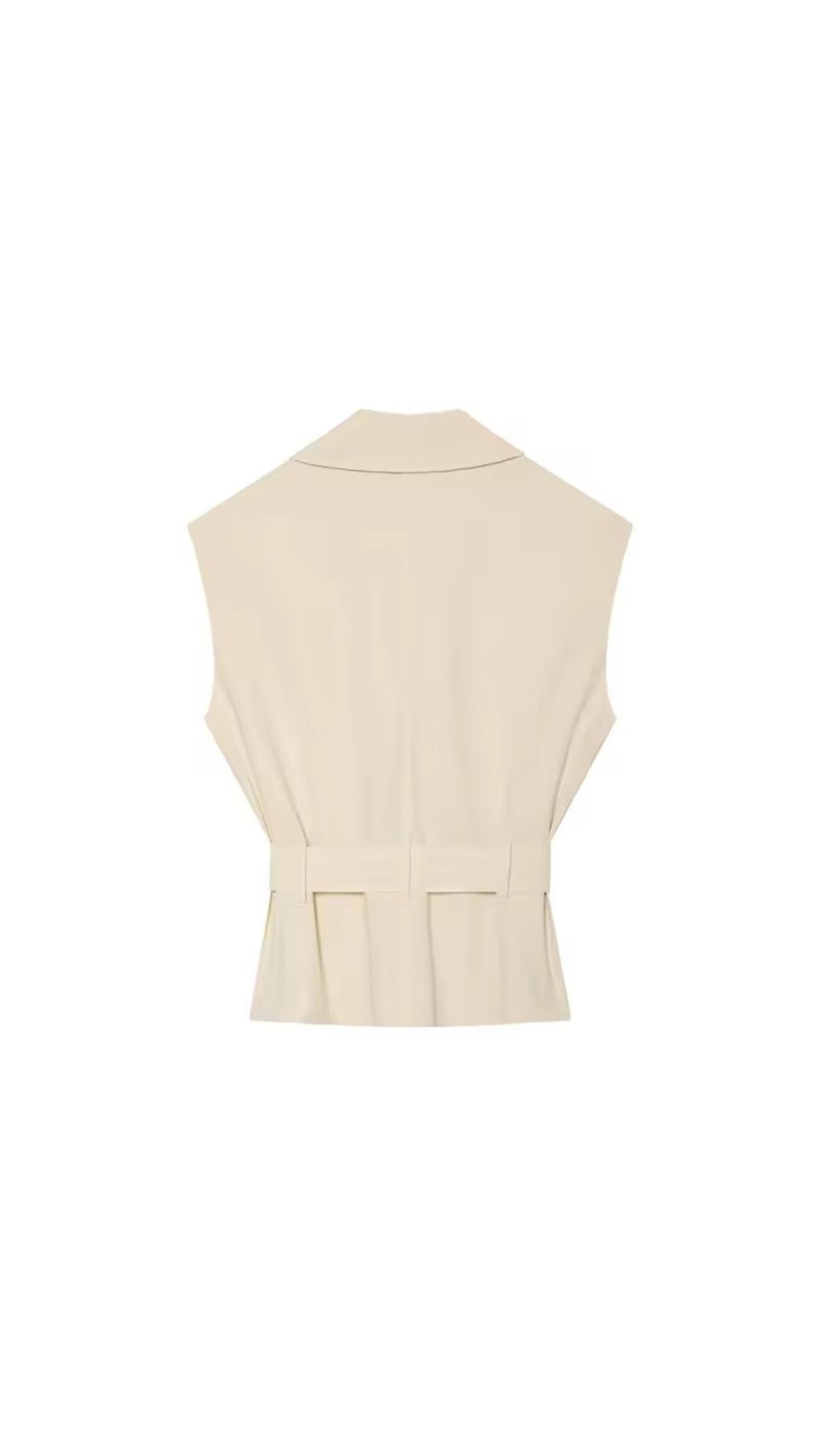 Belted vienna blouse