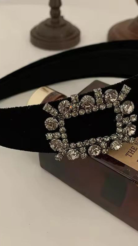 Embellished Buckle Headband